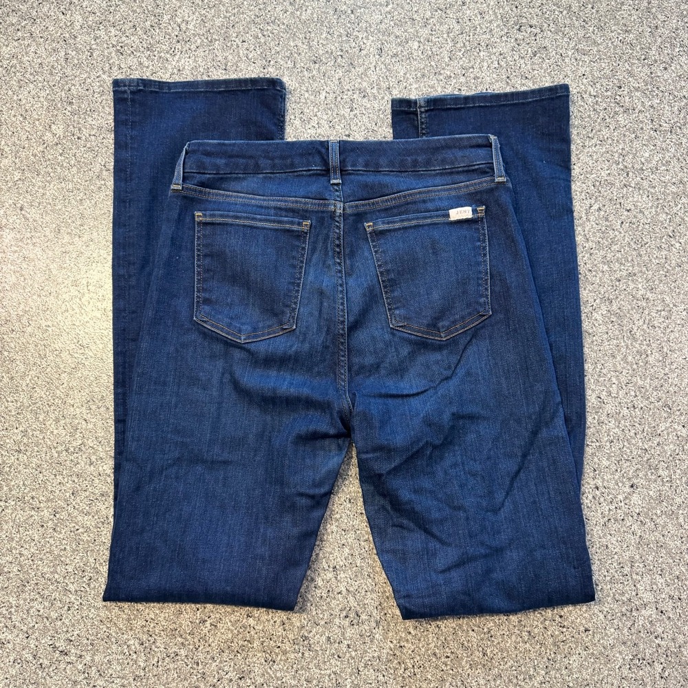 7 For All Mankind Jen 7 Slim Bootcut Jeans Womens 8 29x34 Stretch Mid Wash - Picture 3 of 7